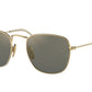 Ray-Ban FRANK RB8157 Square Sunglasses  9217T0-DEMIGLOSS BRUSHED GOLD 51-20-145 - Color Map gold