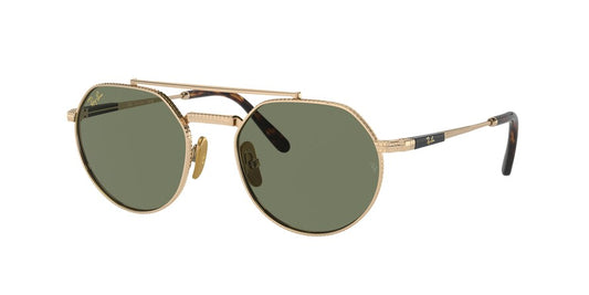 Ray-Ban JACK II TITANIUM RB8265 Irregular Sunglasses  313852-ARISTA 53-20-140 - Color Map gold