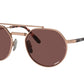 Ray-Ban JACK II TITANIUM RB8265 Irregular Sunglasses  3140AF-ROSE GOLD 53-20-140 - Color Map gold