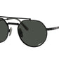 Ray-Ban JACK II TITANIUM RB8265 Irregular Sunglasses  3141K8-BLACK 53-20-140 - Color Map black