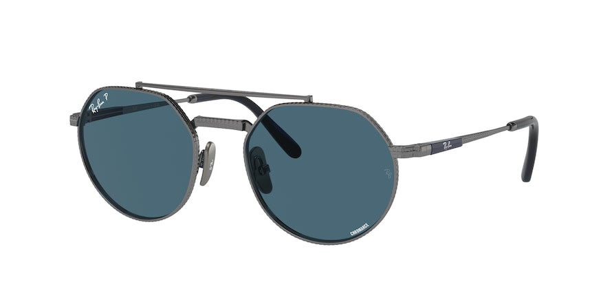 Ray-Ban JACK II TITANIUM RB8265 Irregular Sunglasses  3142S2-GUNMETAL 53-20-140 - Color Map gunmetal