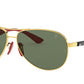 Ray-Ban FERRARI RB8313M Pilot Sunglasses  F00871-ARISTA 61-13-140 - Color Map gold