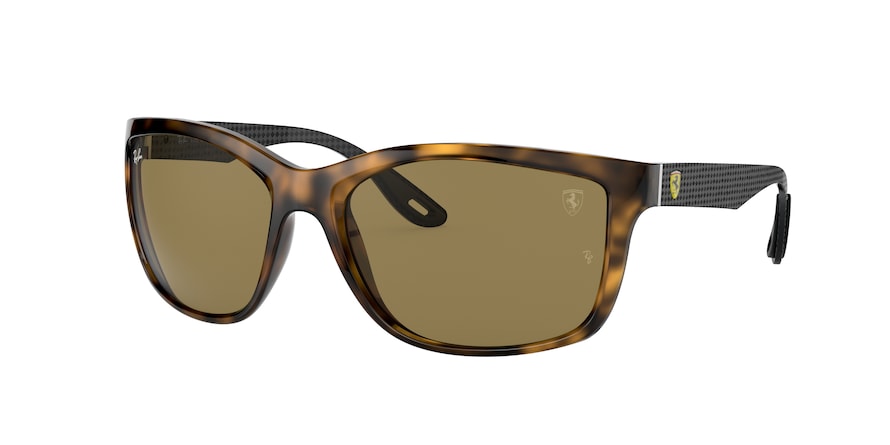 Ray-Ban RB8356M Square Sunglasses  F64673-HAVANA 61-18-135 - Color Map havana