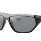 Ray-Ban RB8359M Irregular Sunglasses  F6626G-BLACK 64-16-130 - Color Map black