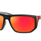 Ray-Ban RB8361M Irregular Sunglasses  F6476Q-MATTE BLACK 60-18-130 - Color Map black