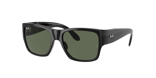 Ray-Ban Junior JUNIOR WAYFARER NOMAD RJ9287S Square Sunglasses  100/71-BLACK 51-16-130 - Color Map black