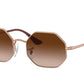 Ray-Ban Junior RJ9549S Irregular Sunglasses  283/13-COPPER 48-18-130 - Color Map bronze/copper