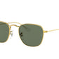 Ray-Ban Junior JUNIOR FRANK RJ9557S Square Sunglasses  286/71-LEGEND GOLD 46-19-130 - Color Map gold