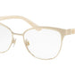 Ralph Lauren RL5099 Cat Eye Eyeglasses  9169-SHINY LIGHT GOLD 55-16-140 - Color Map gold