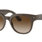 Ray-Ban Stories METEOR RW4005 Square Sunglasses  656013-BROWN 51-20-155 - Color Map brown