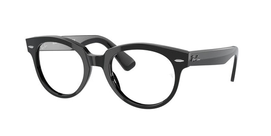 Ray-Ban Optical RX2199VF Phantos Eyeglasses  2000-BLACK 52-22-145 - Color Map black