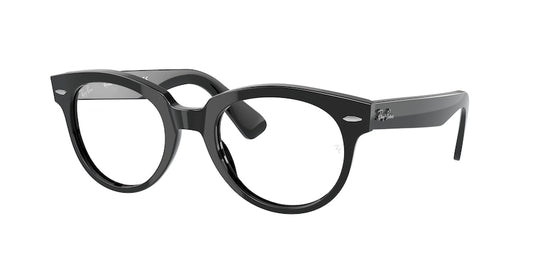 Ray-Ban Optical RX2199V Phantos Eyeglasses  2000-BLACK 50-22-145 - Color Map black