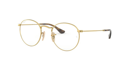 Ray-Ban Optical ROUND METAL RX3447V Round Eyeglasses  2500-ARISTA 50-21-145 - Color Map gold