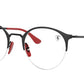 Ray-Ban Optical RX3578VM Phantos Eyeglasses  F041-MATTE BLACK ON BLACK 50-22-140 - Color Map black