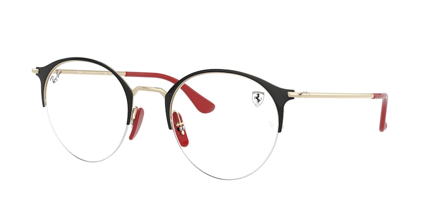 Ray-Ban Optical RX3578VM Phantos Eyeglasses  F061-BLACK ON ARISTA 50-22-140 - Color Map black