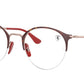Ray-Ban Optical RX3578VM Phantos Eyeglasses  F062-HAVANA ON COPPER 50-22-140 - Color Map havana