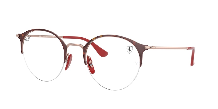 Ray-Ban Optical RX3578VM Phantos Eyeglasses  F062-HAVANA ON COPPER 50-22-140 - Color Map havana