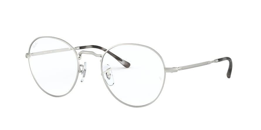 Ray-Ban Optical DAVID RX3582V Phantos Eyeglasses  2538-MATTE SILVER 51-20-140 - Color Map silver