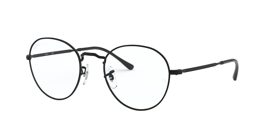 Ray-Ban Optical DAVID RX3582V Phantos Eyeglasses  2760-DEMIGLOSS BLACK 51-20-140 - Color Map black