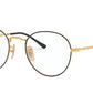 Ray-Ban Optical DAVID RX3582V Phantos Eyeglasses  2946-BLACK ON ARISTA 51-20-140 - Color Map black