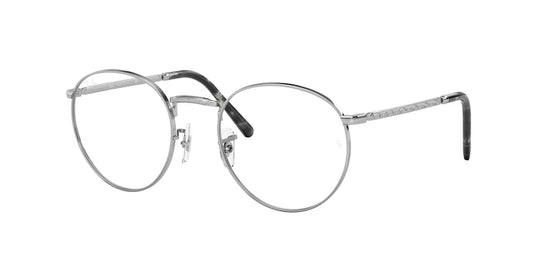 Ray-Ban Optical NEW ROUND RX3637V Phantos Eyeglasses  2501-SILVER 53-21-140 - Color Map silver
