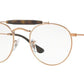 Ray-Ban Optical RX3747V Phantos Eyeglasses  2943-SHINY COPPER 50-21-145 - Color Map bronze/copper