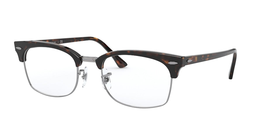 Ray-Ban Optical CLUBMASTER SQUARE RX3916V Rectangle Eyeglasses  2012-HAVANA 52-21-145 - Color Map havana