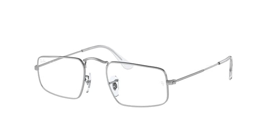 Ray-Ban Optical JULIE RX3957V Rectangle Eyeglasses  2501-SILVER 49-20-145 - Color Map silver