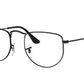 Ray-Ban Optical ELON RX3958V Irregular Eyeglasses  2509-BLACK 50-20-145 - Color Map black