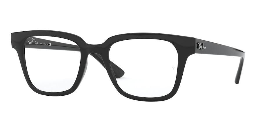 Ray-Ban Optical RX4323VF Square Eyeglasses  2000-BLACK 51-20-150 - Color Map black