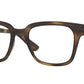 Ray-Ban Optical RX4323VF Square Eyeglasses  2012-HAVANA 51-20-150 - Color Map havana