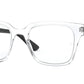 Ray-Ban Optical RX4323VF Square Eyeglasses  5943-TRANSPARENT 51-20-150 - Color Map transparent
