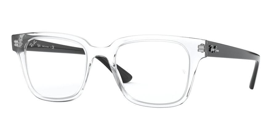 Ray-Ban Optical RX4323VF Square Eyeglasses  5943-TRANSPARENT 51-20-150 - Color Map transparent