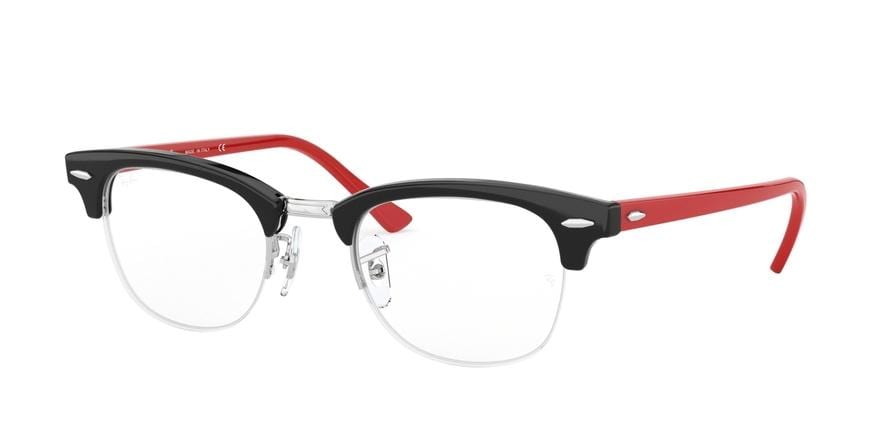 Ray-Ban Optical RX4354V Square Eyeglasses  5905-BLACK 49-22-140 - Color Map black