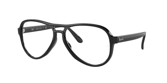Ray-Ban Optical VAGABOND RX4355V Pilot Eyeglasses  2000-BLACK 58-15-140 - Color Map black