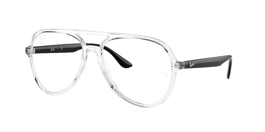 Ray-Ban Optical RX4376V Pilot Eyeglasses  5943-TRANSPARENT 57-16-145 - Color Map clear