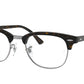 Ray-Ban Optical CLUBMASTER RX5154 Square Eyeglasses  2012-DARK HAVANA 51-21-145 - Color Map havana