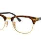 Ray-Ban Optical CLUBMASTER RX5154 Square Eyeglasses  5494-BROWN HAVANA 51-21-145 - Color Map havana