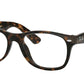 Ray-Ban Optical NEW WAYFARER RX5184 Square Eyeglasses  2012-DARK HAVANA 52-18-145 - Color Map havana