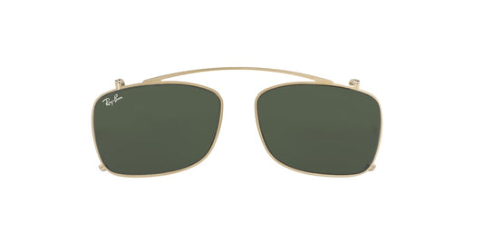 Ray-Ban Optical CLIP ON RX5228C Square Clip-On  250071-ARISTA 55-17-0 - Color Map gold