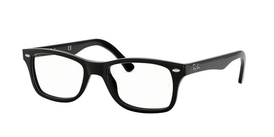 Ray-Ban Optical RX5228 Square Eyeglasses  2000-BLACK 55-17-140 - Color Map black