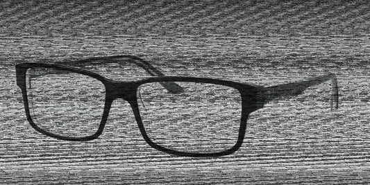 Ray-Ban Optical RX5245 Square Eyeglasses  2034-BLACK ON TRANSPARENT 54-17-145 - Color Map black