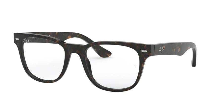 Ray-Ban Optical RX5359F Square Eyeglasses  2012-HAVANA 55-18-145 - Color Map grey