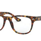 Ray-Ban Optical RX5359F Square Eyeglasses  5712-HAVANA BROWN/GREY 55-18-145 - Color Map grey