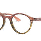 Ray-Ban Optical RX5361 Phantos Eyeglasses  5838-PINK GRADIENT STRIPED BEIGE 51-20-145 - Color Map pink