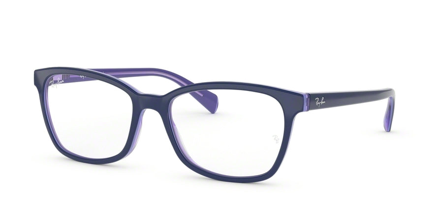 Ray-Ban Optical RX5362 Butterfly Eyeglasses  5776-TOP BLUE/LIGHT BLUE/VIOLET 54-17-140 - Color Map blue