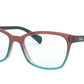 Ray-Ban Optical RX5362 Butterfly Eyeglasses  5834-BLUE/RED/LIGHT BLUE GRADIENT 54-17-140 - Color Map blue