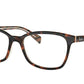 Ray-Ban Optical RX5362 Butterfly Eyeglasses  5913-HAVANA/BROWN/YELLOW 54-17-140 - Color Map black
