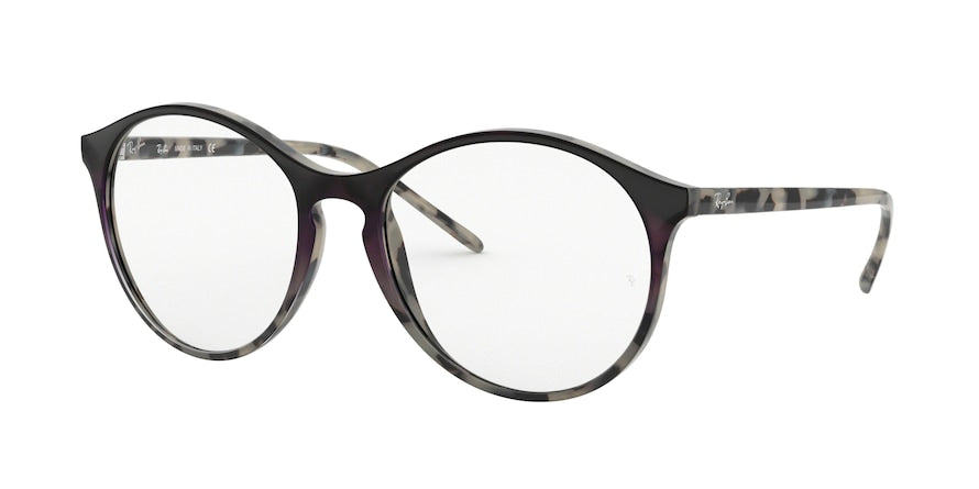 Ray-Ban Optical RX5371 Phantos Eyeglasses  5869-VIOLET GRADIENT HAVANA BEIGE 51-18-140 - Color Map violet