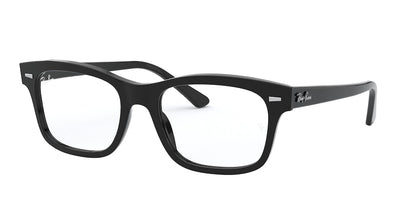 Ray-Ban Optical RX5383F Rectangle Eyeglasses  2000-BLACK 54-19-150 - Color Map black